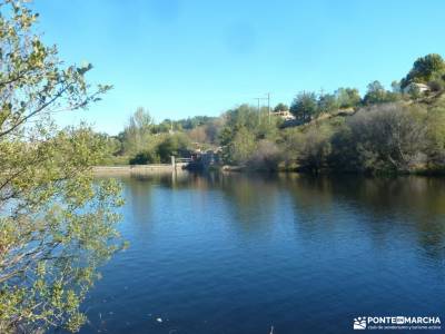 Azud y nacimiento Acueducto de Segovia; cebreros rio alberche las tablas de daimiel isla de ons